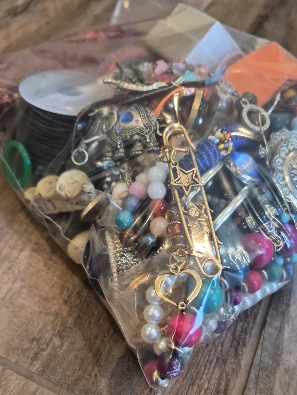 Boho Craft Jewelry & Wearable Jewelry Mix, 2 Pounds 11.5 Ounces - Picture 2 of 9